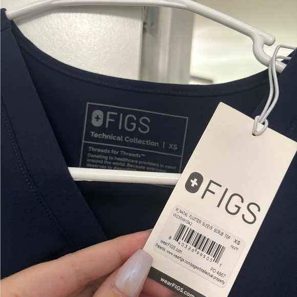 Figs Flutter Top - Picture 3 of 3